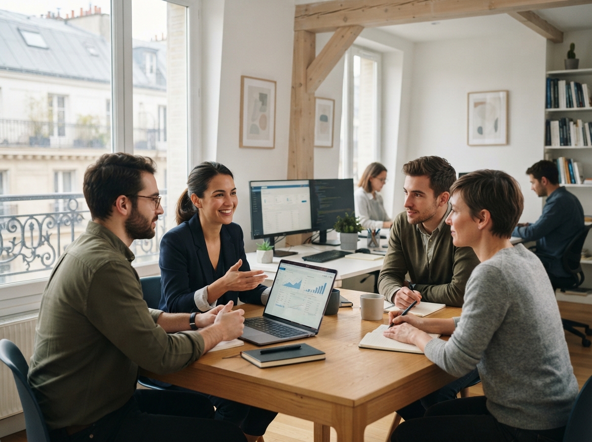 Aimex Trade — espace de travail professionnel avec tableau de bord financier minimaliste